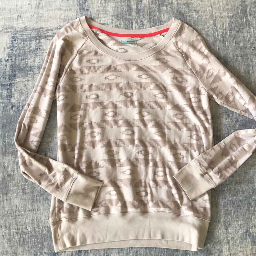 Medium Aztec print sweatshirt
